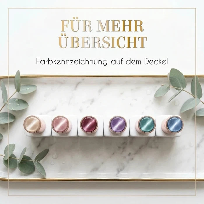Shellac · Poppy Cat Eye Red 10ml