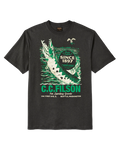 SHORT SLEEVE SPORTING GOODS GRAPHIC T-SHIRT (FRONTIER) - PEAT/SPORTING GOODS