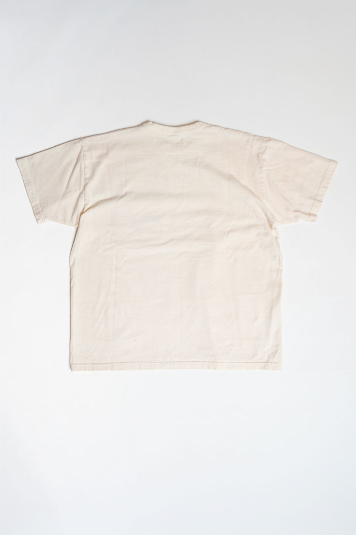 SJPOT01 POCKET TEE - NATURAL
