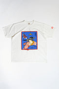 SJPOT02 RUNNING MAN - WHITE
