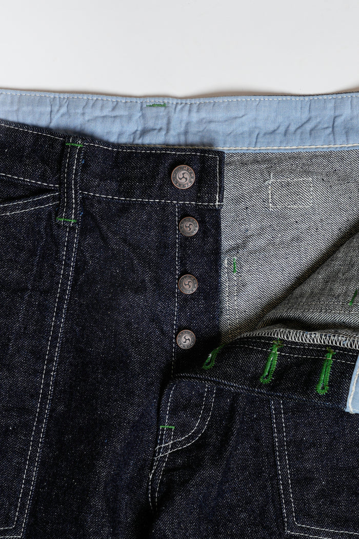 SJPT-AP25 BAKER PANTS - INDIGO