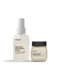 Set von nkm bestehend aus Hydrating Microbiome Drops und Ultrafeuchter 24h Barriere Creme