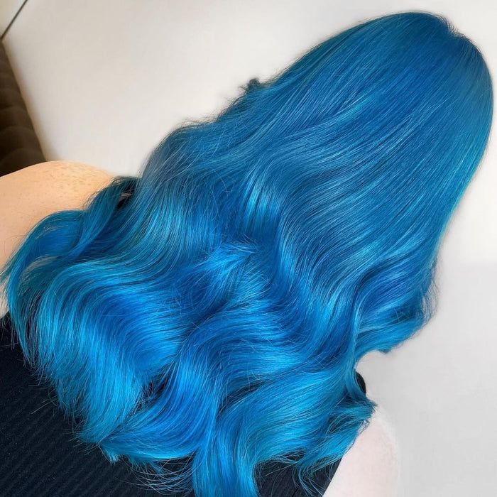 Sky Blue (Royal Blue) - Semi-Permanent Hair Dye - Crazy Color