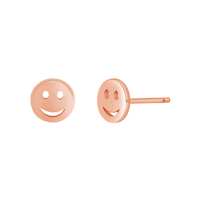 Smiley Face Stud Earrings