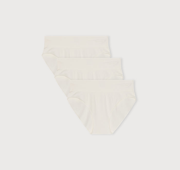 Smooth High-Leg Briefs 3-Pack