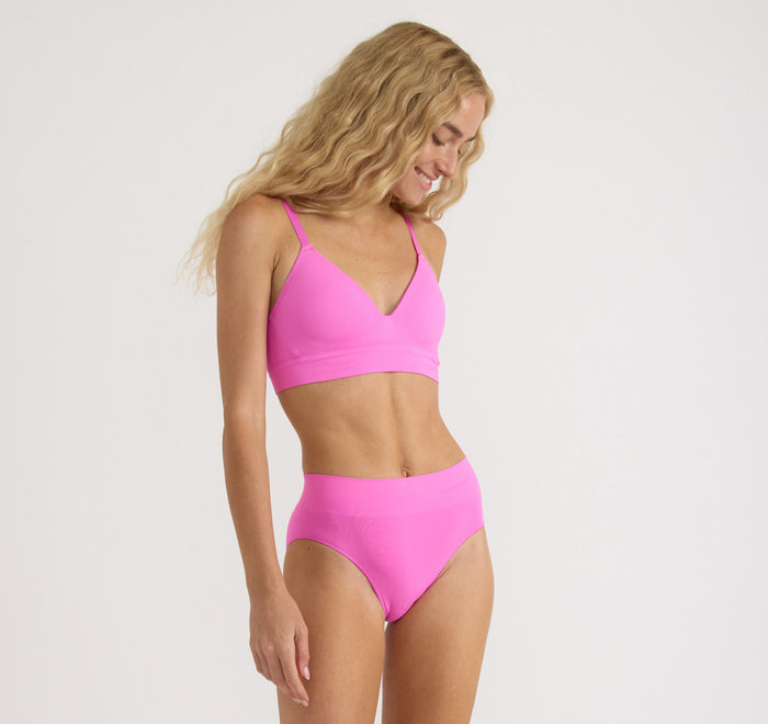 Smooth High-Leg Briefs
