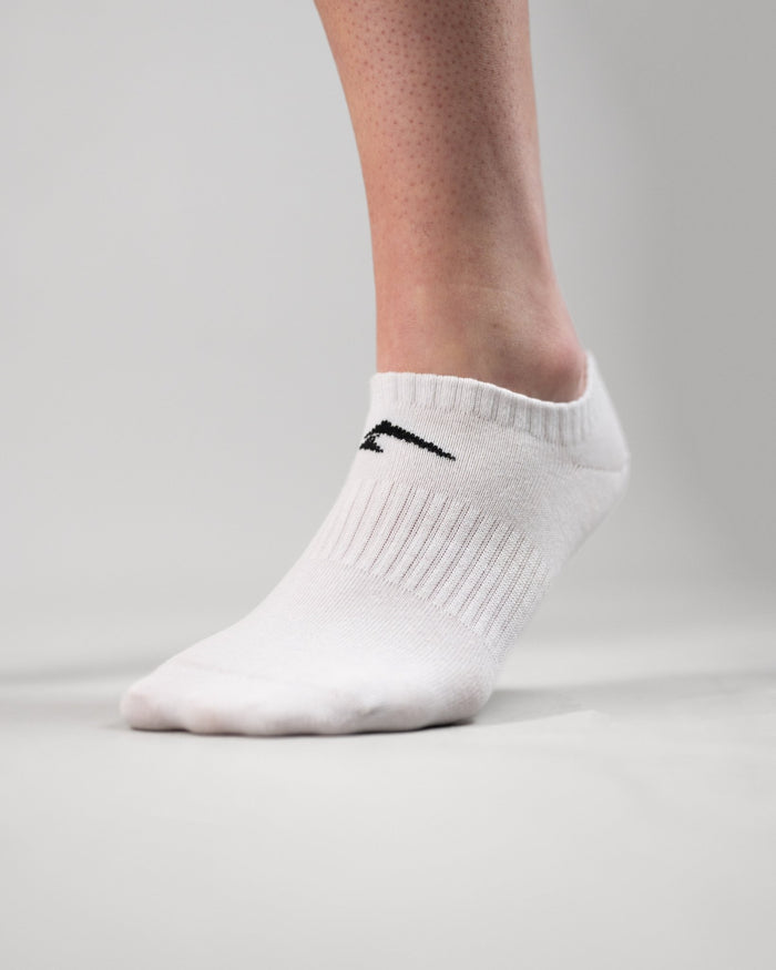 Sneaker Socken / No Show Socks 3er Pack (White) - Athletic Aesthetics