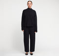 Soft Knit Barrel Leg Pants