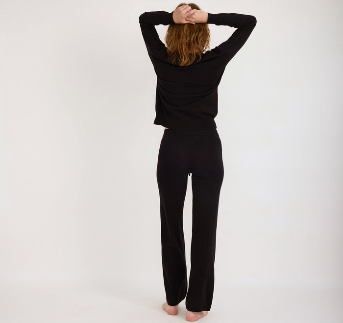 Soft Knit Boxy Crewneck Sweater