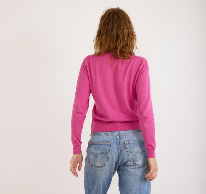 Soft Knit Boxy Crewneck Sweater