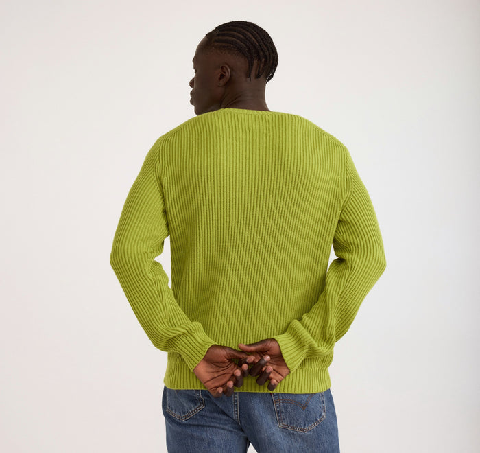 Soft Knit Chunky Crewneck Sweater