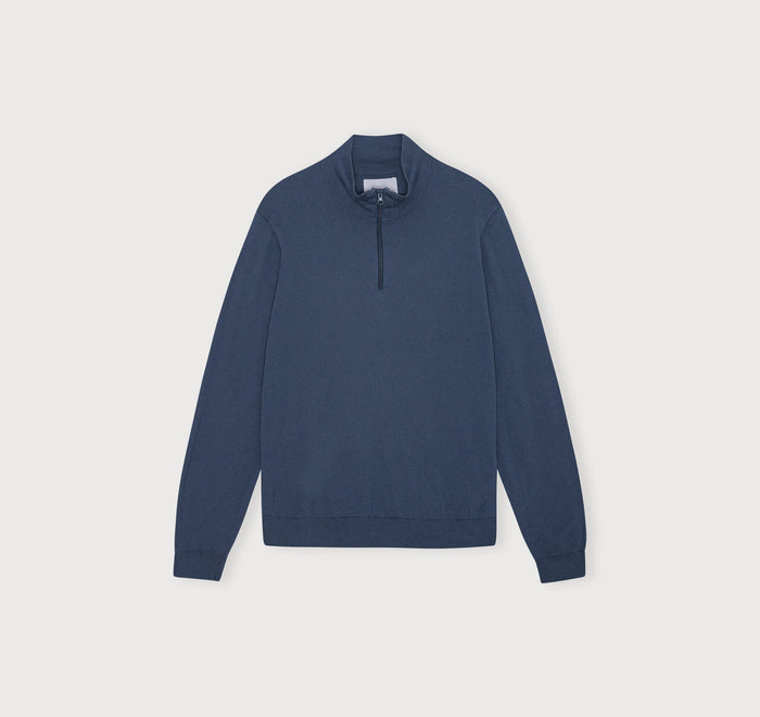Soft Knit Half Zip Sweater