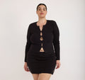 Soft Knit Rib Cardigan