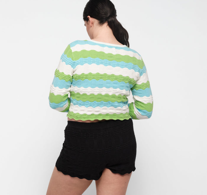 Soft Knit Textured Cardigan