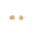Soleil Nautilus Seashell Stud Earrings