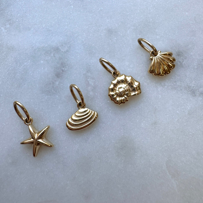 Soleil Star Seashell Charm