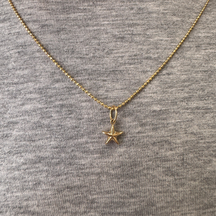 Soleil Star Seashell Charm