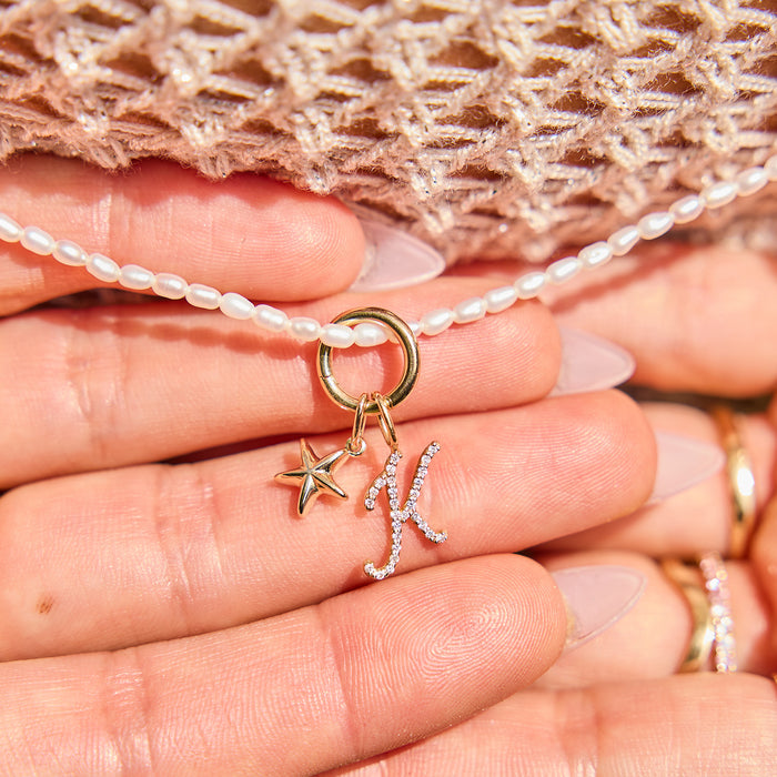 Soleil Star Seashell Charm
