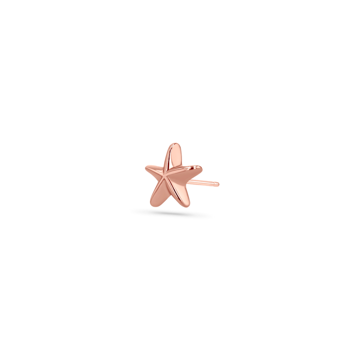 Soleil Star Seashell Stud Earrings