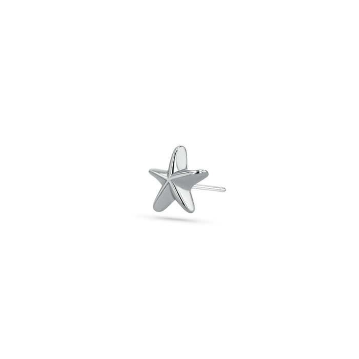 Soleil Star Seashell Stud Earrings