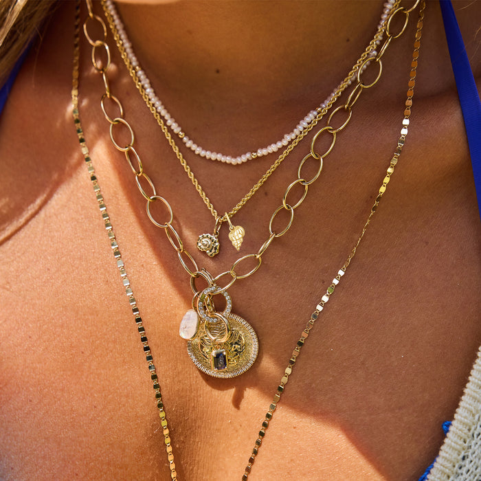 Soleil Tulip Seashell Charm