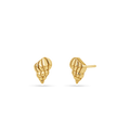 Soleil Tulip Seashell Stud Earrings