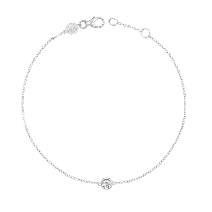 Solitaire Diamond Bracelet
