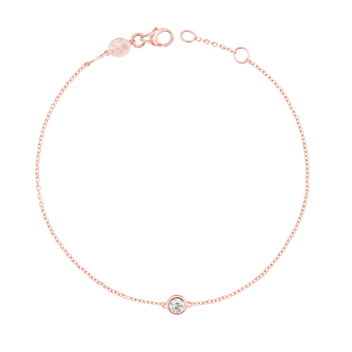 Solitaire Diamond Bracelet