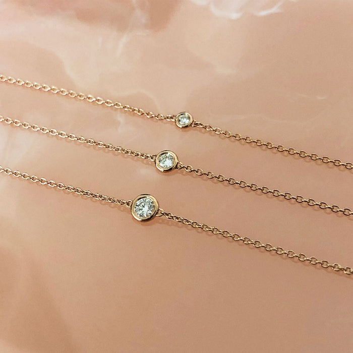 Solitaire Diamond Bracelet