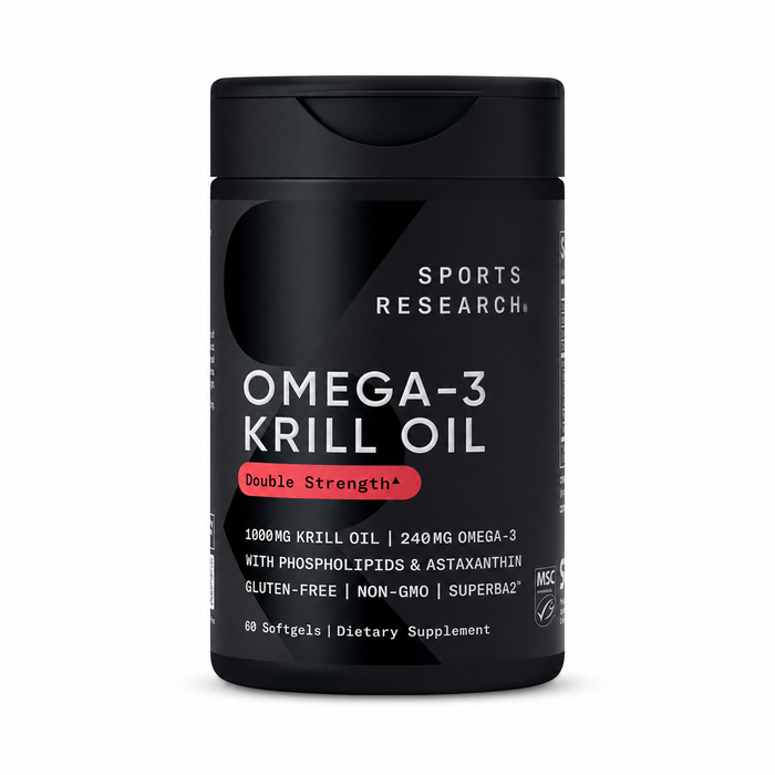 Sports Research Omega-3 Krill Oil – 60 Softgels