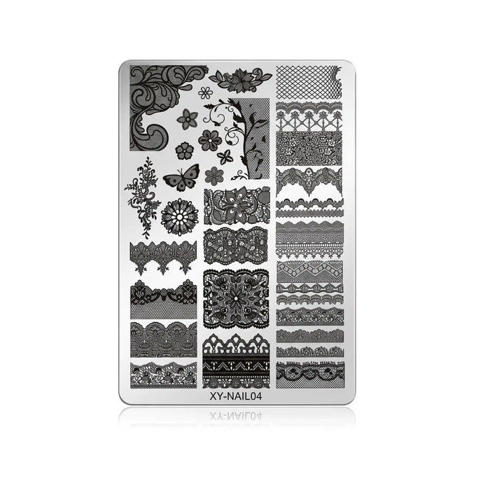 Stampingschablone 04 · Lacedesign