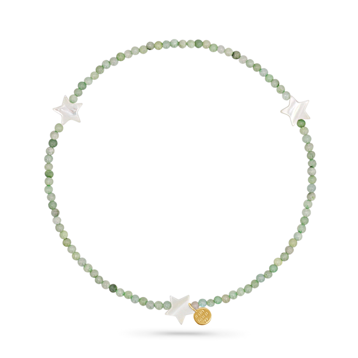 Starlust Stretch Bead Anklet