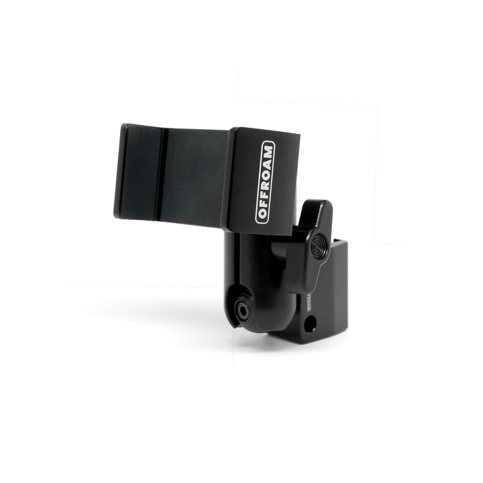 Image of Offroam Phone Mount for Subaru Ascent 2023-2026. This premium phone mount installs easily without drilling or glue. Spring loaded Universal holder for use with any phone. Perfect placement without blocking screens, driver view, or air flow. Fully adjustable positioning.