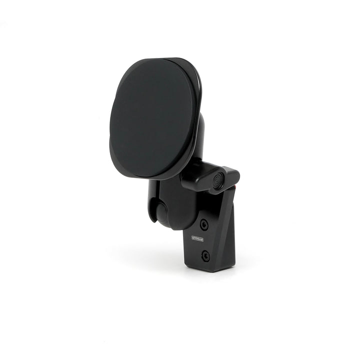 Image of Offroam MagSafe-compatible Phone Mount for Subaru Forester 2025-2026. This premium phone mount installs easily without drilling or glue. High force magnets hold phone on any trail, road, or track. Perfect placement without blocking screens, driver view, or air flow. Fully adjustable positioning.