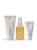 Set von nkm mit Balancing Gel Cleanser, Antimikrobiellen Toner und Skin-balancing Sunscreen