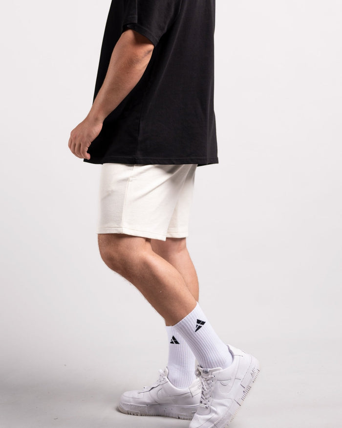 Sweatshorts (Cream) - HQ Basics - Athletic Aesthetics