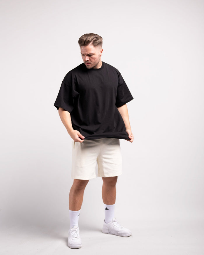 Sweatshorts (Cream) - HQ Basics - Athletic Aesthetics