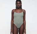 Swim Open Back One-Piece