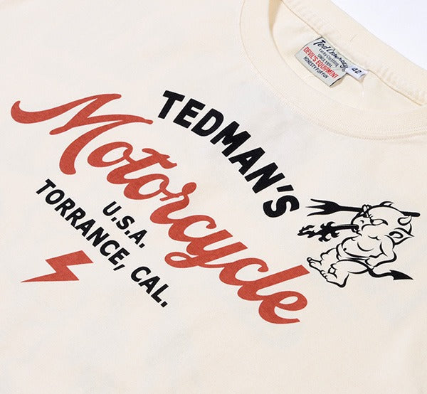 TDSS-571 Motorcycle Tedman - OFF WHITE