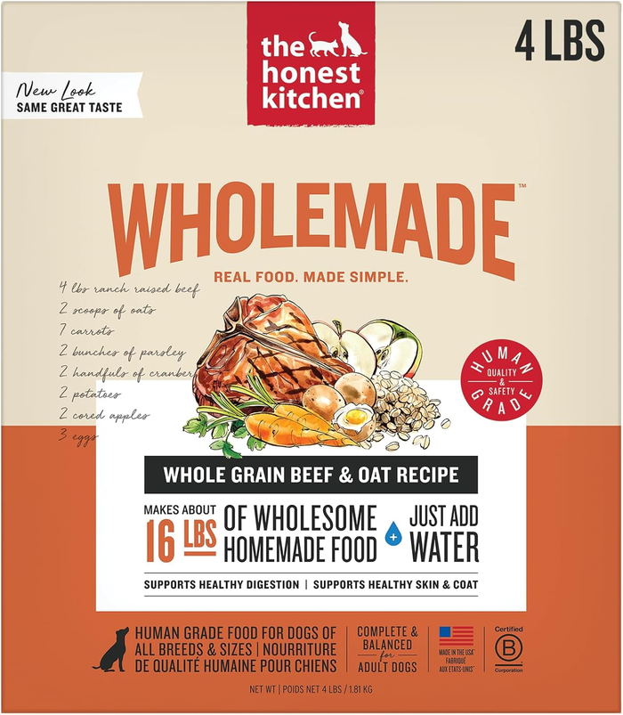 The Honest Kitchen Grain-Free Beef Dog Food – 4 lb