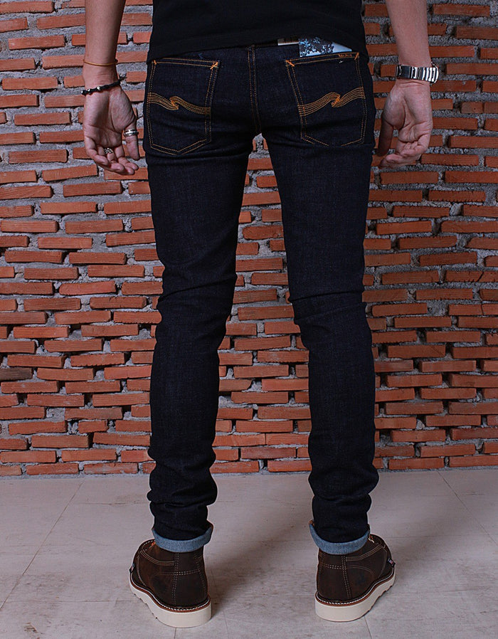 TIGHT LONG JOHN - ORGANIC TWILL RINSED