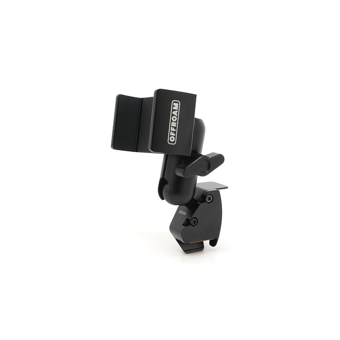 Image of Offroam Mounting Base for Toyota Camry 2021-2024. This premium all metal phone mounting base installs easily without drilling or glue. Perfect placement without blocking screens, driver view, or air flow.