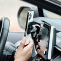 Image of Offroam MagSafe-compatible Phone Mount installed securely in Toyota Corolla 2020-2026 | Corolla Cross 2022-2026. This premium phone mount installs easily without drilling or glue. High force magnets hold phone on any trail, road, or track. Perfect placement without blocking screens, driver view, or air flow. Fully adjustable positioning.