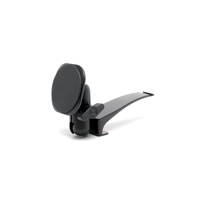 Image of Offroam MagSafe-compatible Phone Mount for Toyota Highlander 2014-2019. This premium phone mount installs easily without drilling or glue. High force magnets hold phone on any trail, road, or track. Perfect placement without blocking screens, driver view, or air flow. Fully adjustable positioning.