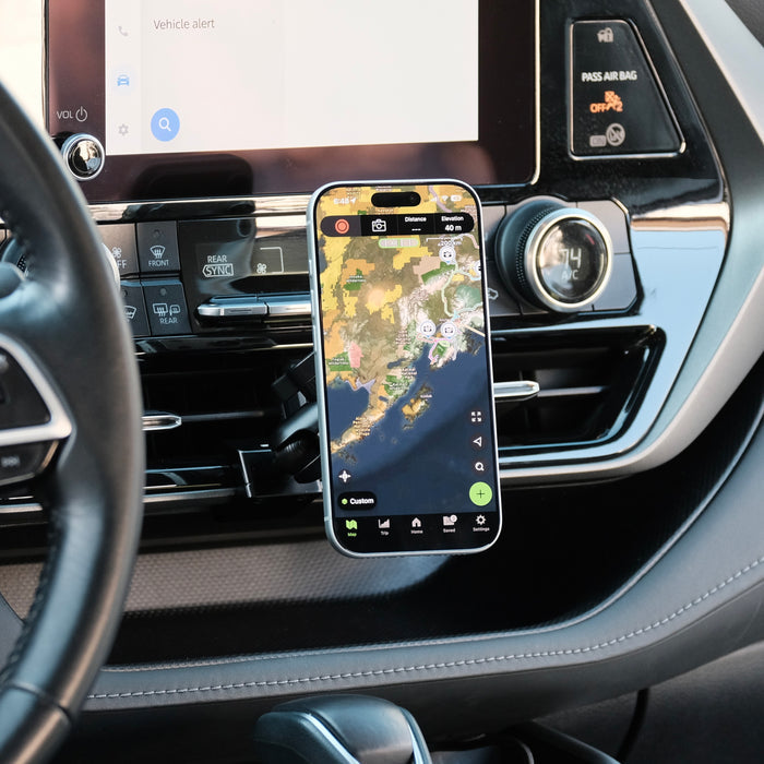 Toyota Highlander 2020-2026 MagSafe-compatible Phone Mount