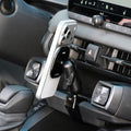 Image of Offroam MagSafe-compatible Phone Mount installed securely in Toyota RAV4 2026. This premium phone mount installs easily without drilling or glue. High force magnets hold phone on any trail, road, or track. Perfect placement without blocking screens, driver view, or air flow. Fully adjustable positioning.