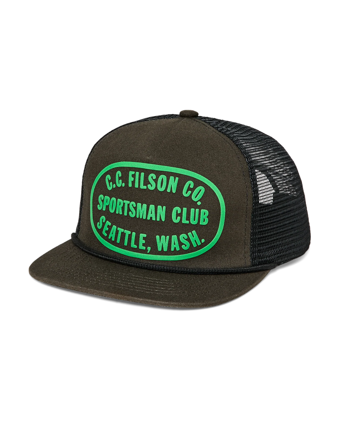 TRUCKER MESH CAP - DARK FOREST/SPORTSMAN