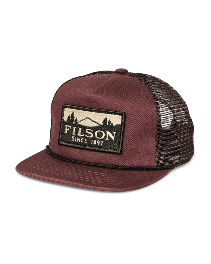 TRUCKER MESH CAP - REDWOOD/SCENIC