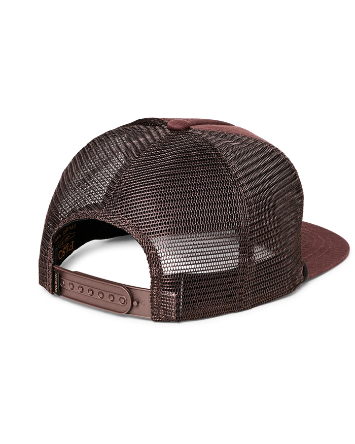 TRUCKER MESH CAP - REDWOOD/SCENIC