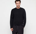True Knit Boxy Fit Cable Sweater